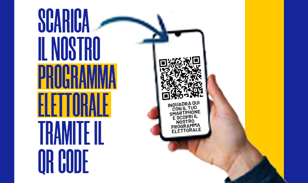  Su 75000 volantini il QR Code di FdI con i contenuti del programma elettorale