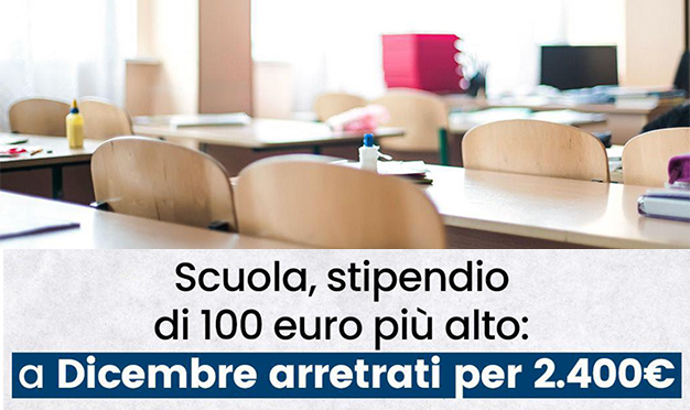  Paolucci: “Con il Governo Meloni, gli aumenti stipendiali e gli arretrati approvati conferiscono alla scuola un riconoscimento professionale